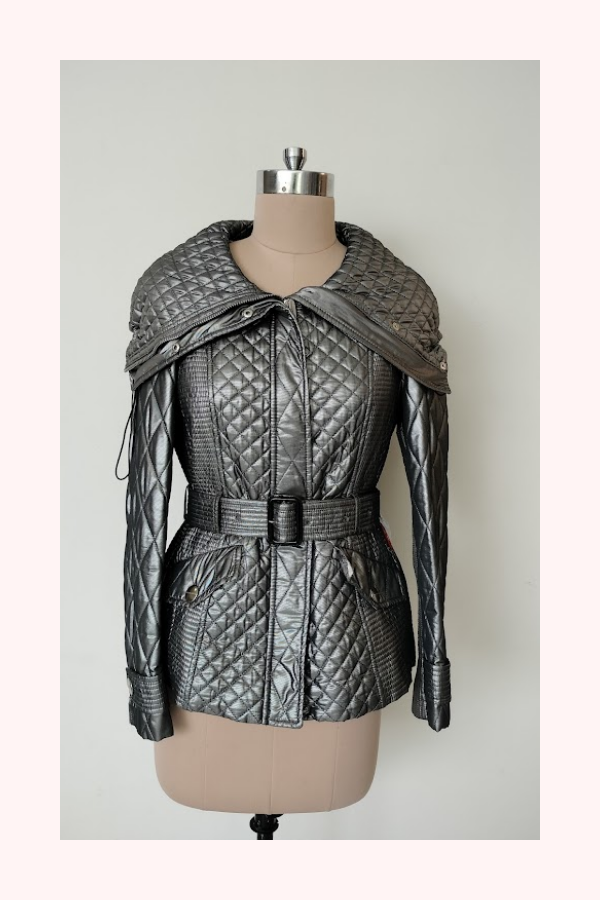 Burberry Quilted Belted Jacket