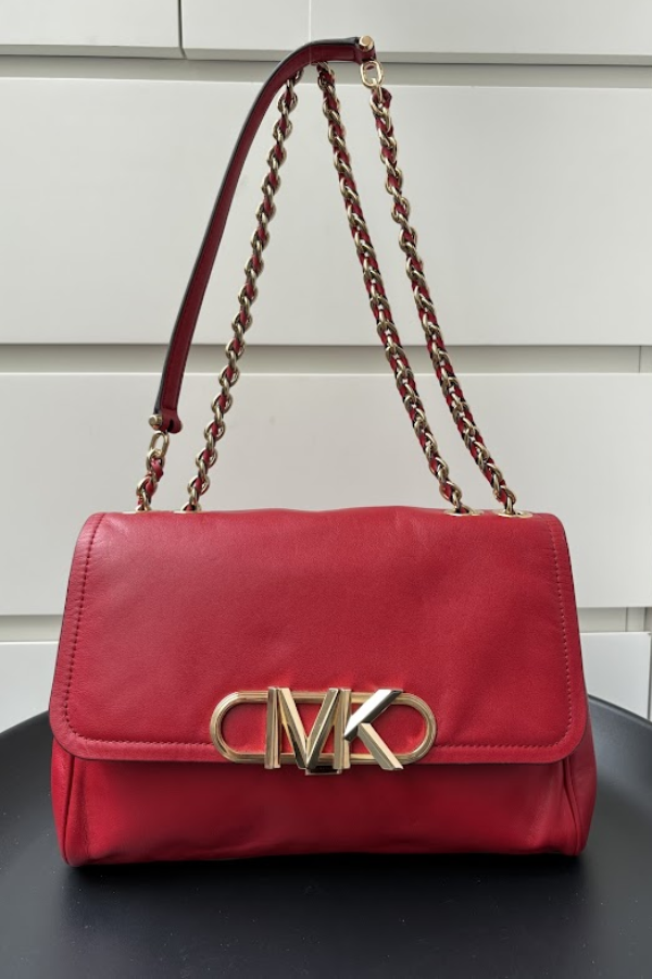 Michael Kors Parker Leather Shoulder Bag