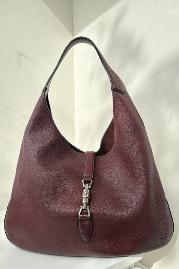 Gucci Soft Grained Calfskin Large Jackie Hobo