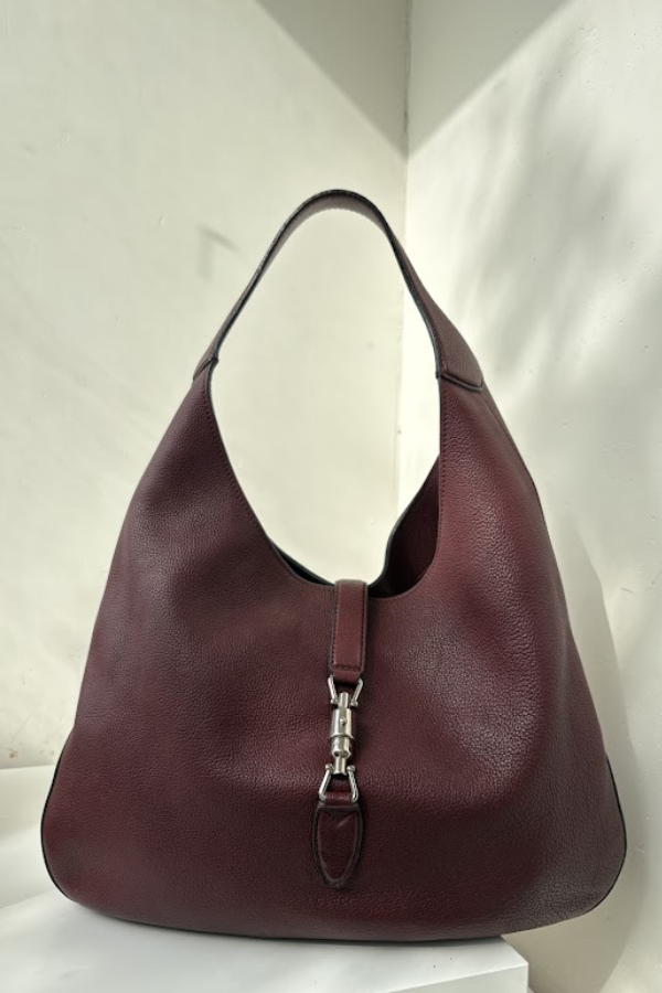 Gucci Soft Grained Calfskin Large Jackie Hobo