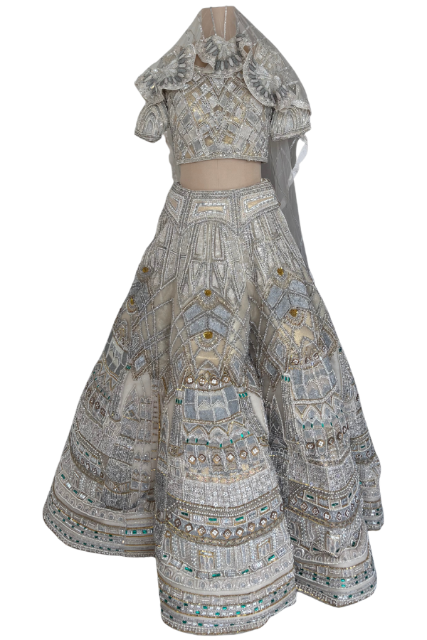 Sulakshana Monga Couture Embellished Lehenga Set