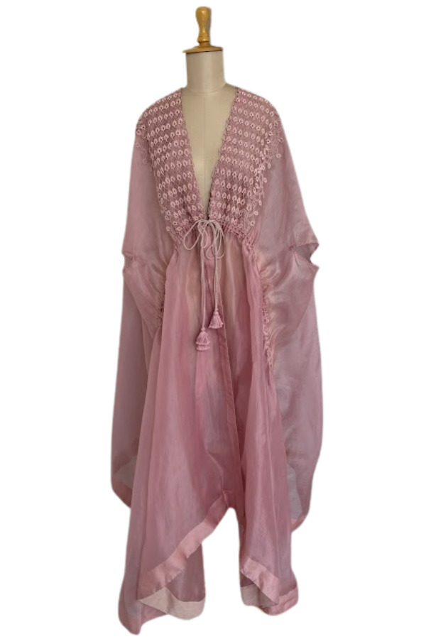 Anamika Khanna Blush Pink Kaftan
