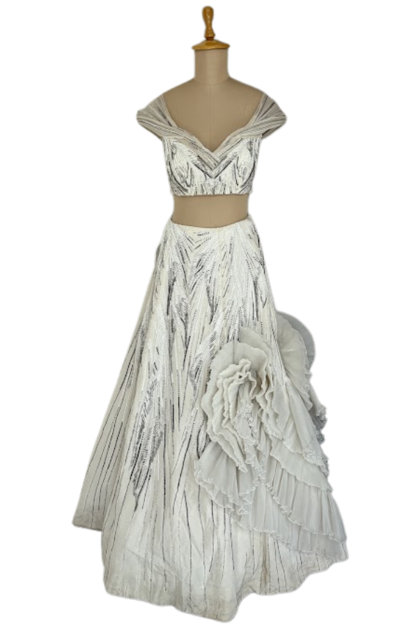 Gaurav Gupta Embellished Lehenga Set