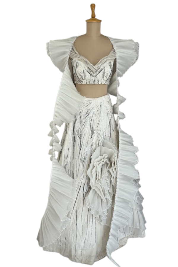 Gaurav Gupta Embellished Lehenga Set