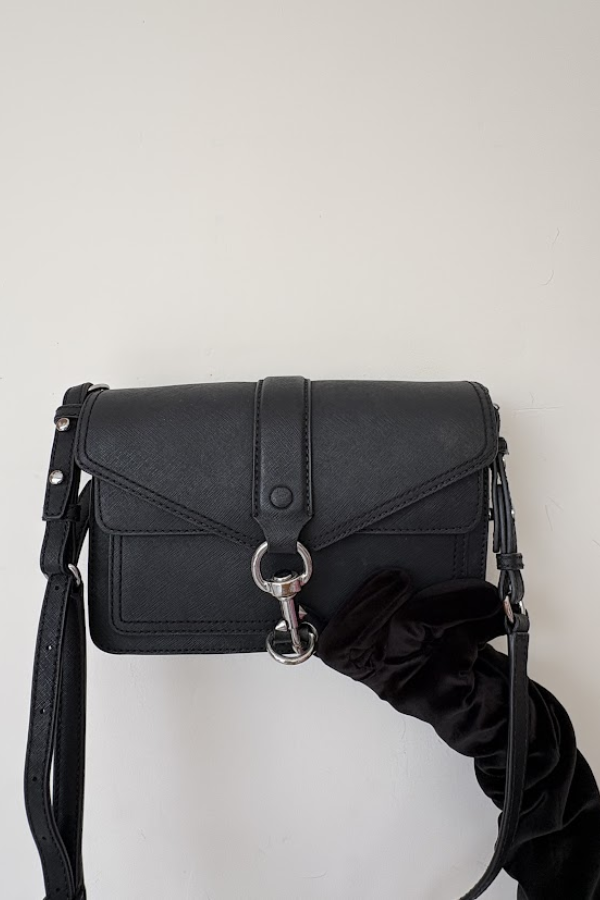 Rebecca Minkoff Saffiano Leather Crossbody Bag
