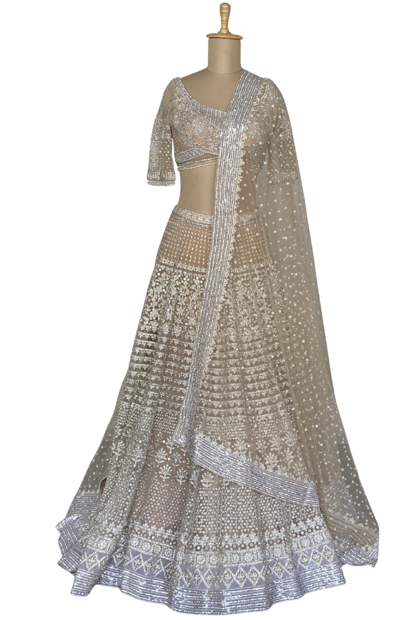 Falguni Shane Peacock Embellished Lehenga Set