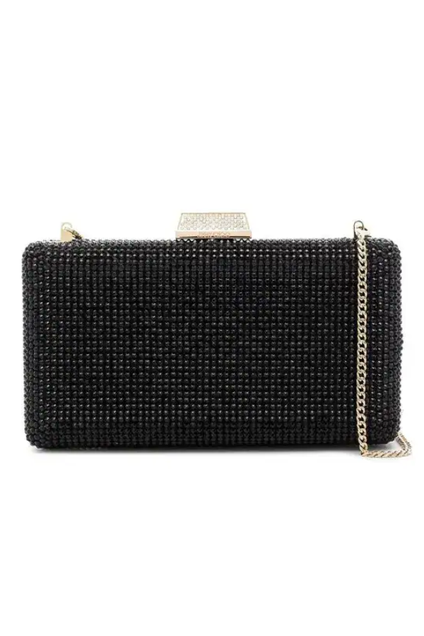 Jimmy Choo clemmie crystal-embellished clutch