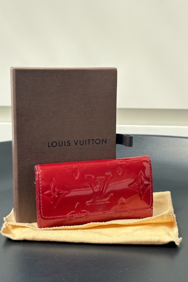 Louis Vuitton Monogram Vernis Multiclés 4 Ring Key Holder