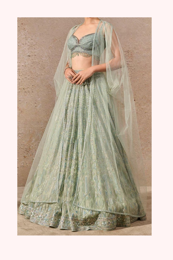 Tarun Tahiliani Embroidered Lehenga Set