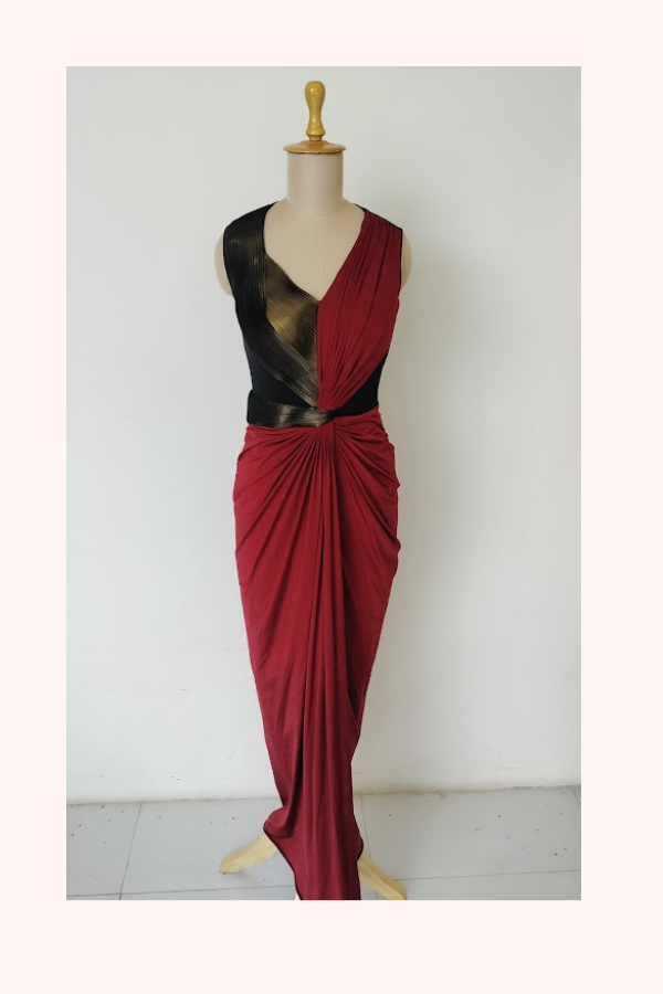 Amit Aggarwal Draped Gown