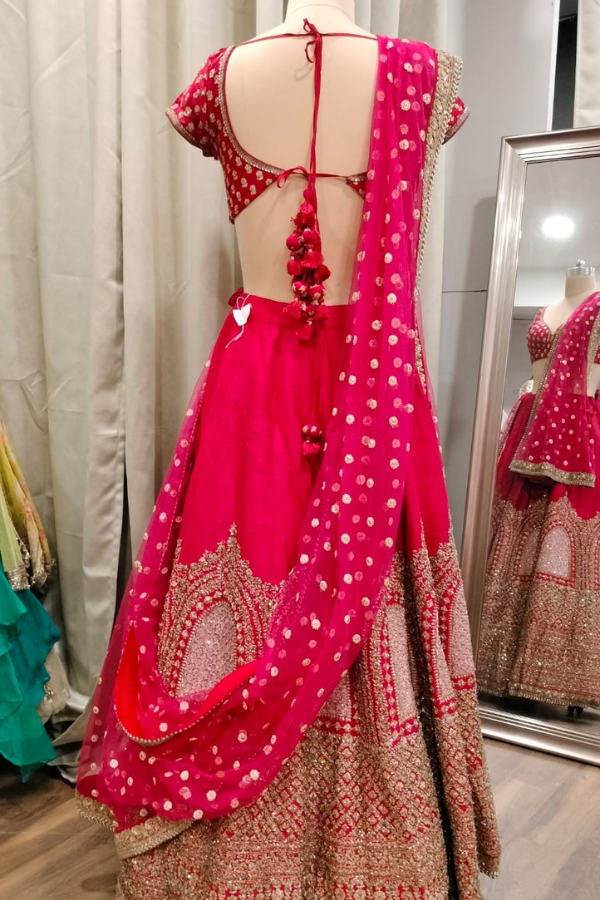 Sabyasachi Pink Lehenga Set - Main Image