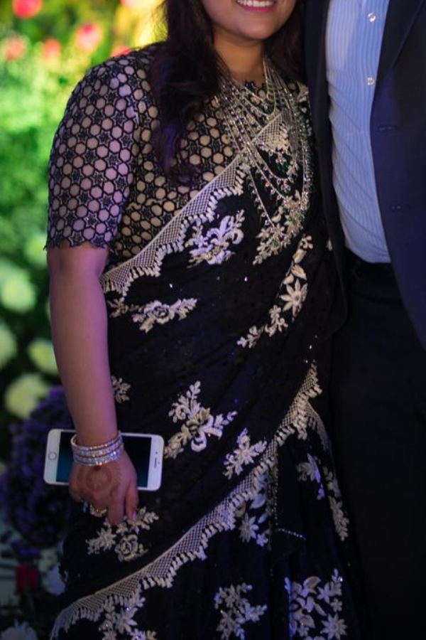 Tarun Tahiliani Black Lehenga Set