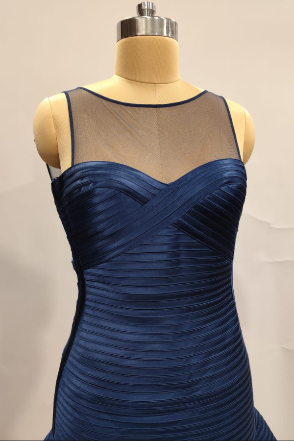BCBG maxazria Blue Dress