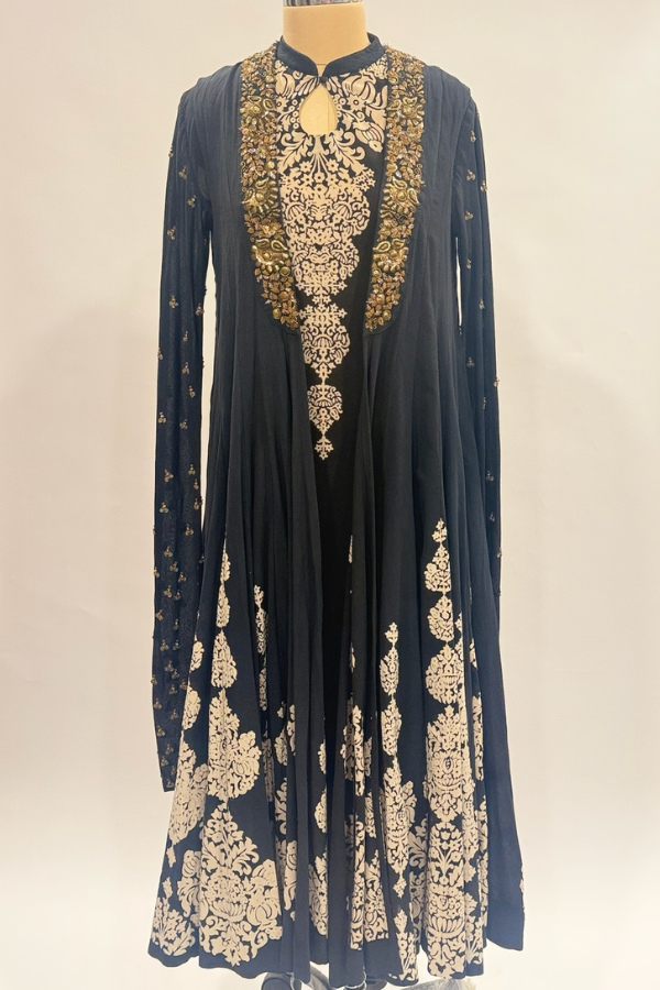 Sabyasachi Black Anarkali Set