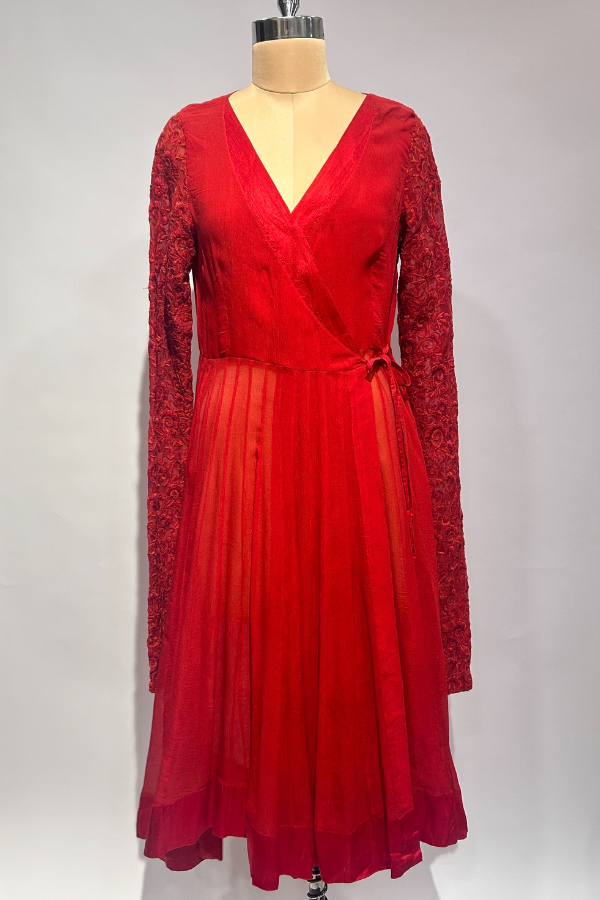 Anamika Khanna Red Anarkali