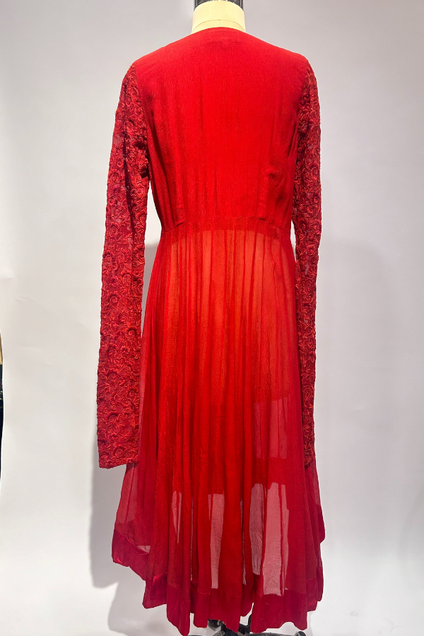 Anamika Khanna Red Anarkali