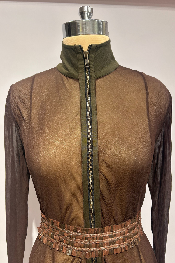 Anamika Khanna Brown Kurta