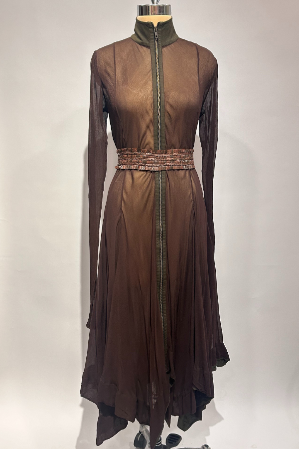 Anamika Khanna Brown Kurta
