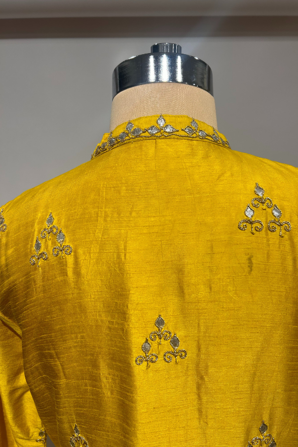 Lachesis Yellow Kurta Set