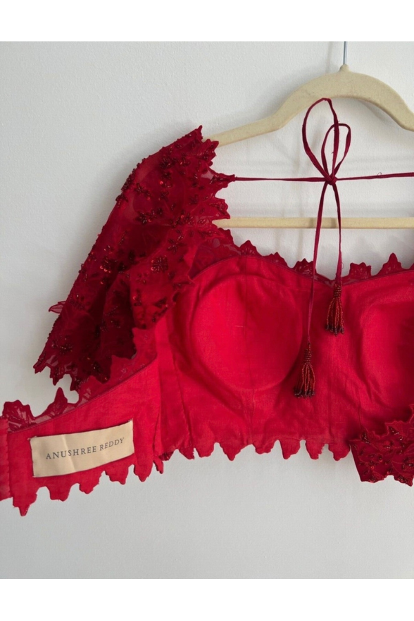 Anushree Reddy red Lehenga Set