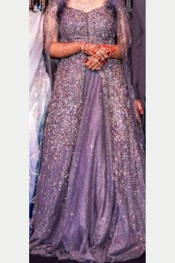 Dolly J  Embellished Jacket Lehenga Set