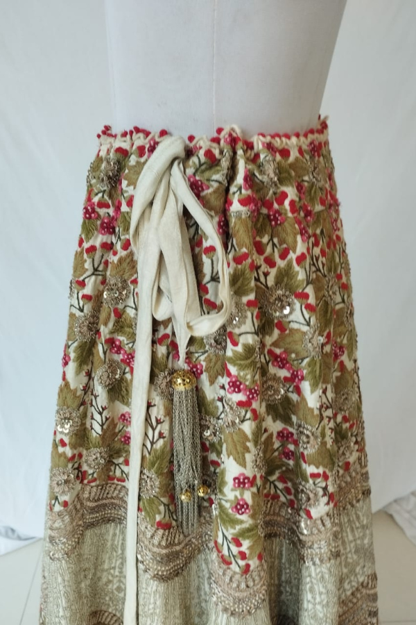 Anamika Khanna Embroidered Lehenga Set