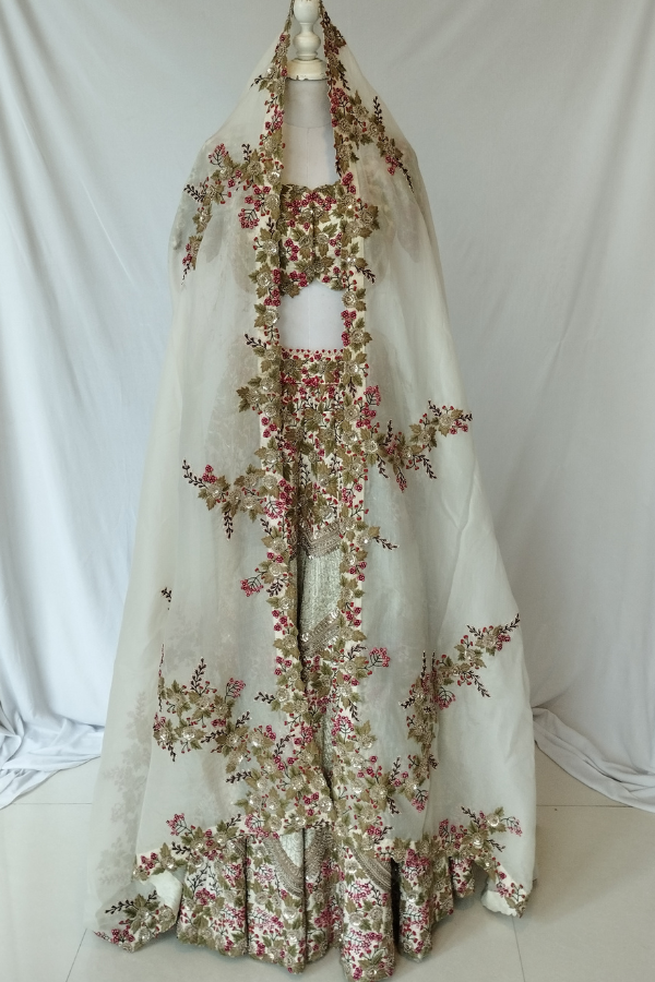 Anamika Khanna Embroidered Lehenga Set