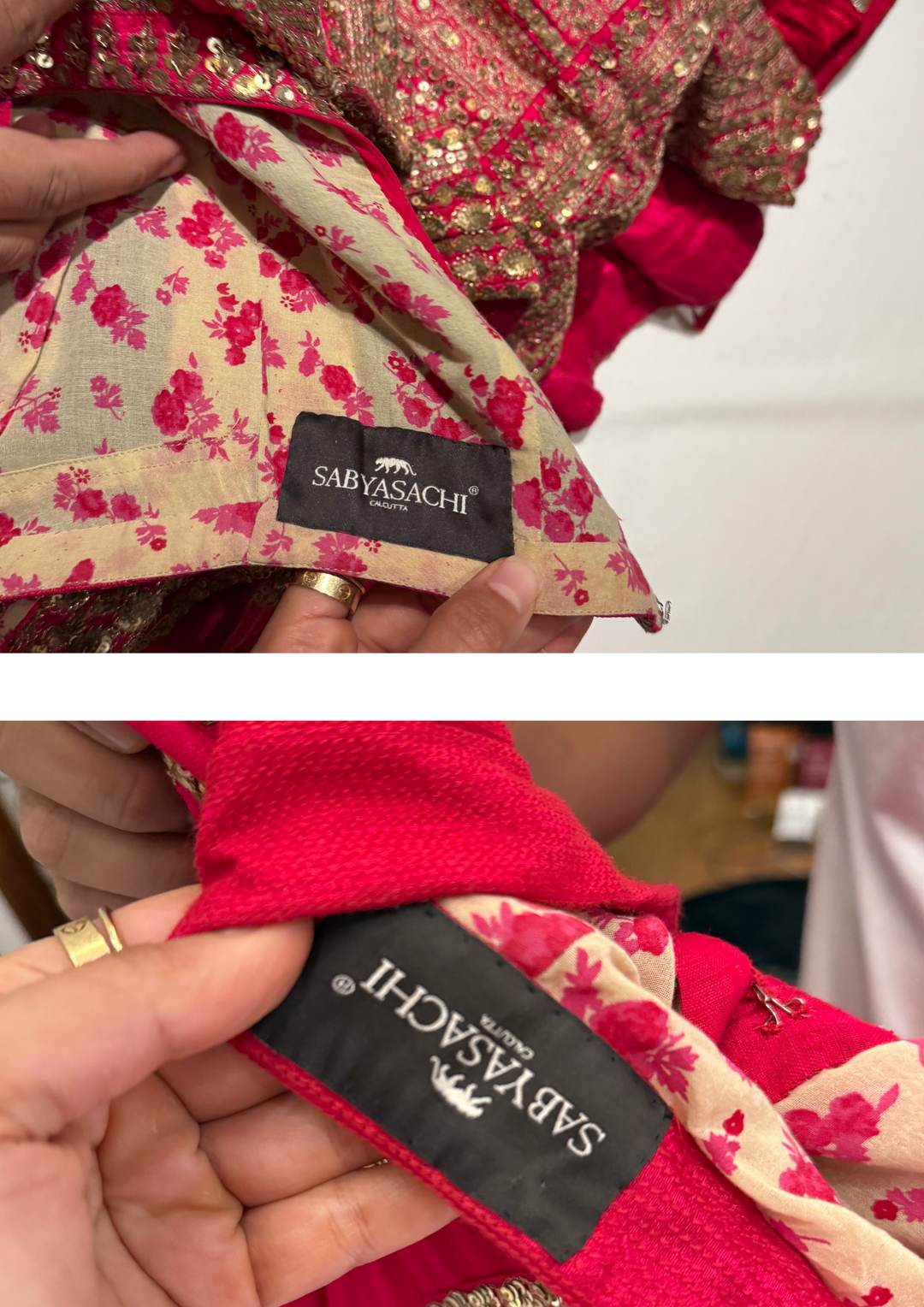 Sabyasachi Traditional Red Bridal Lehenga