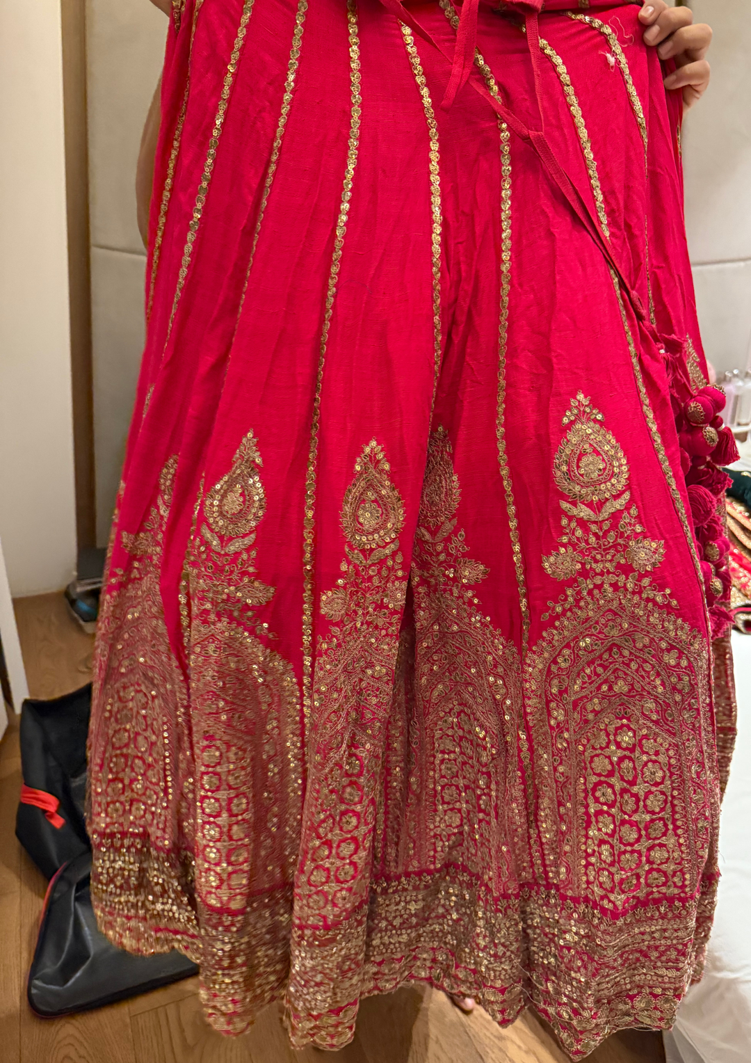 Sabyasachi Traditional Red Bridal Lehenga