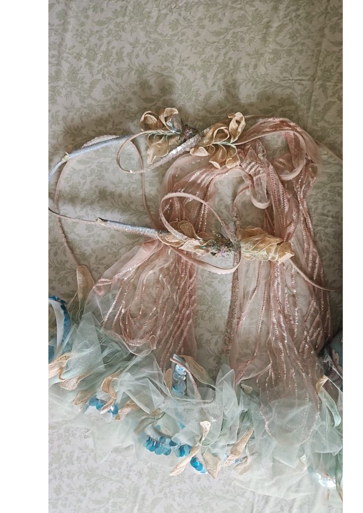 Sulakshana Monga Pastel Butterfly Embellished Lehenga Set