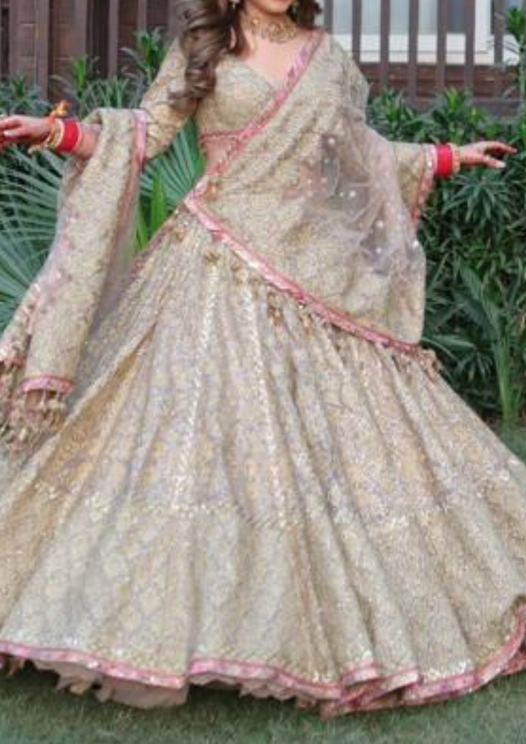 Rimple & Harpreet  Bridal Lehenga Set