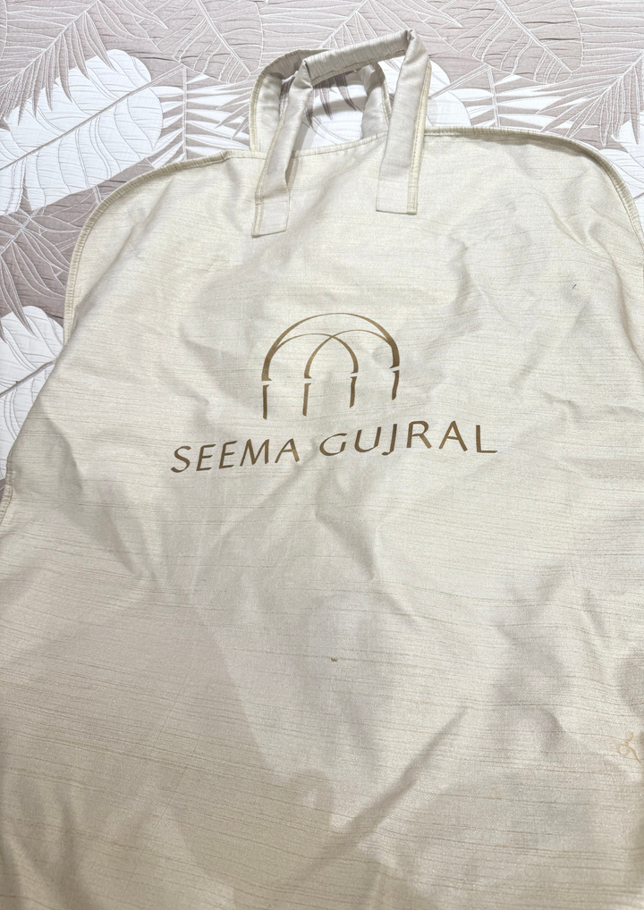 Seema Gujral Gold embellished lehenga set