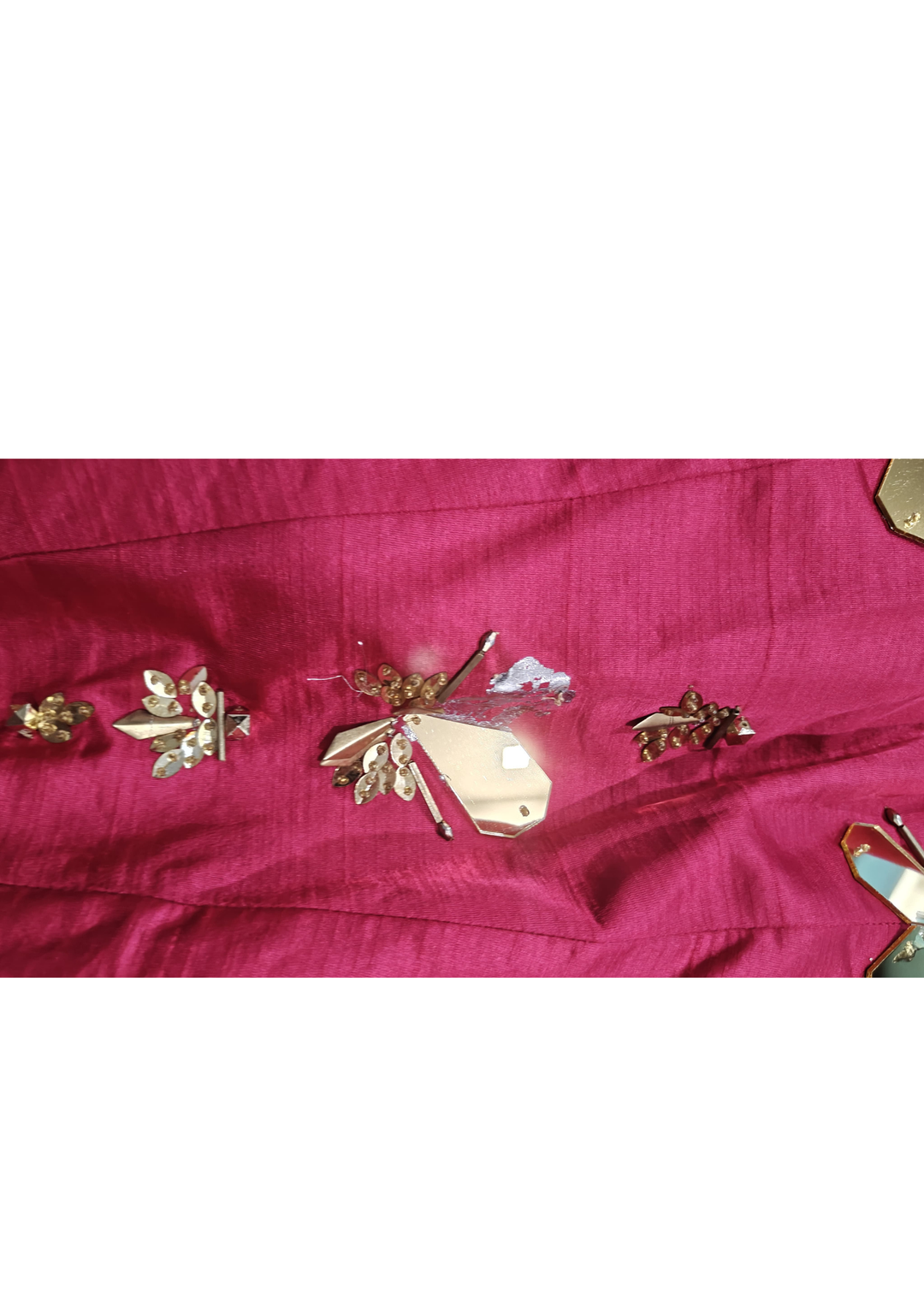 Papa Don't Preach Embellished Skirt set