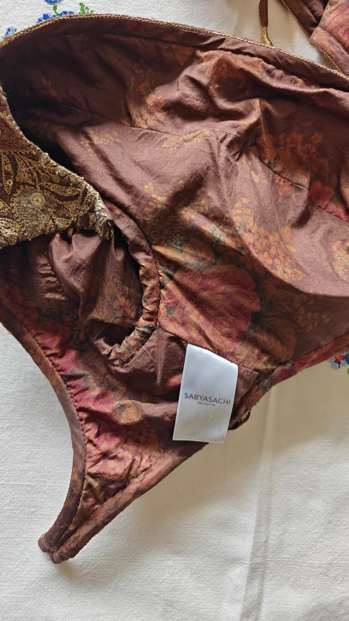 Sabyasachi Embroidered Lehenga Set