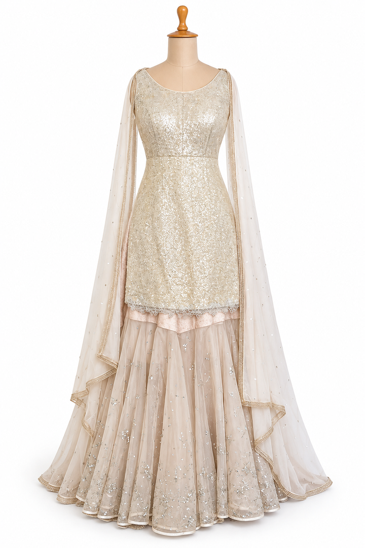 Sulakshana Monga Embellished Sharara Set