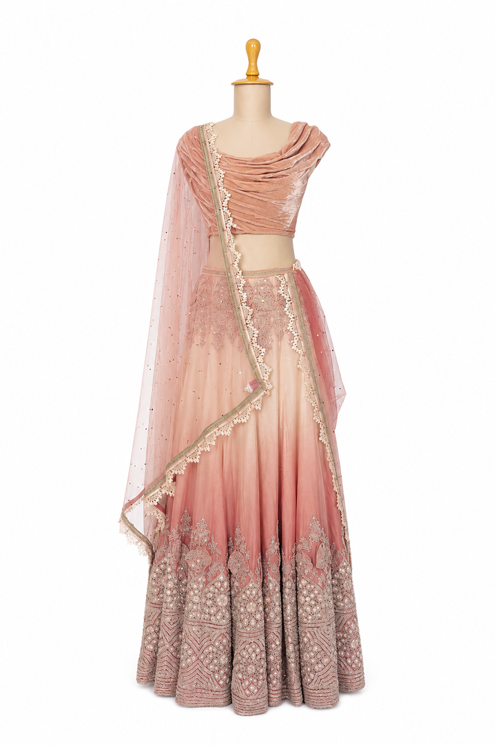 Tarun Tahiliani Embroidered Lehenga Set