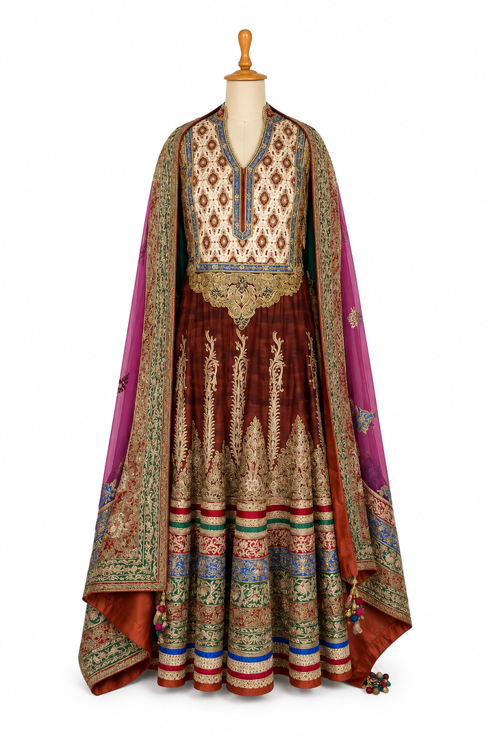 Rimple & Harpreet Embroidered Anarkali Set