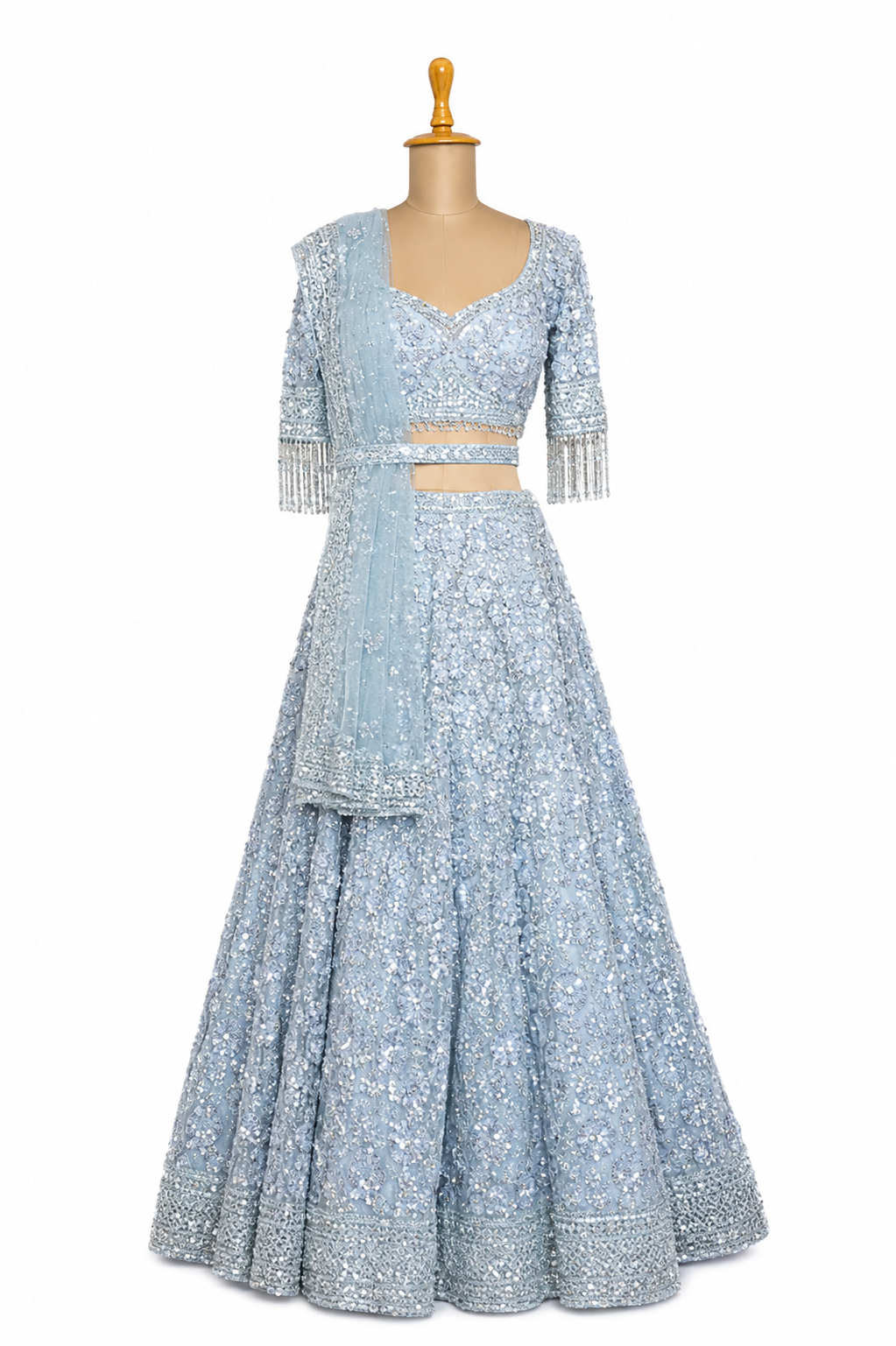 Seema Gujral Embellished Lehenga Set