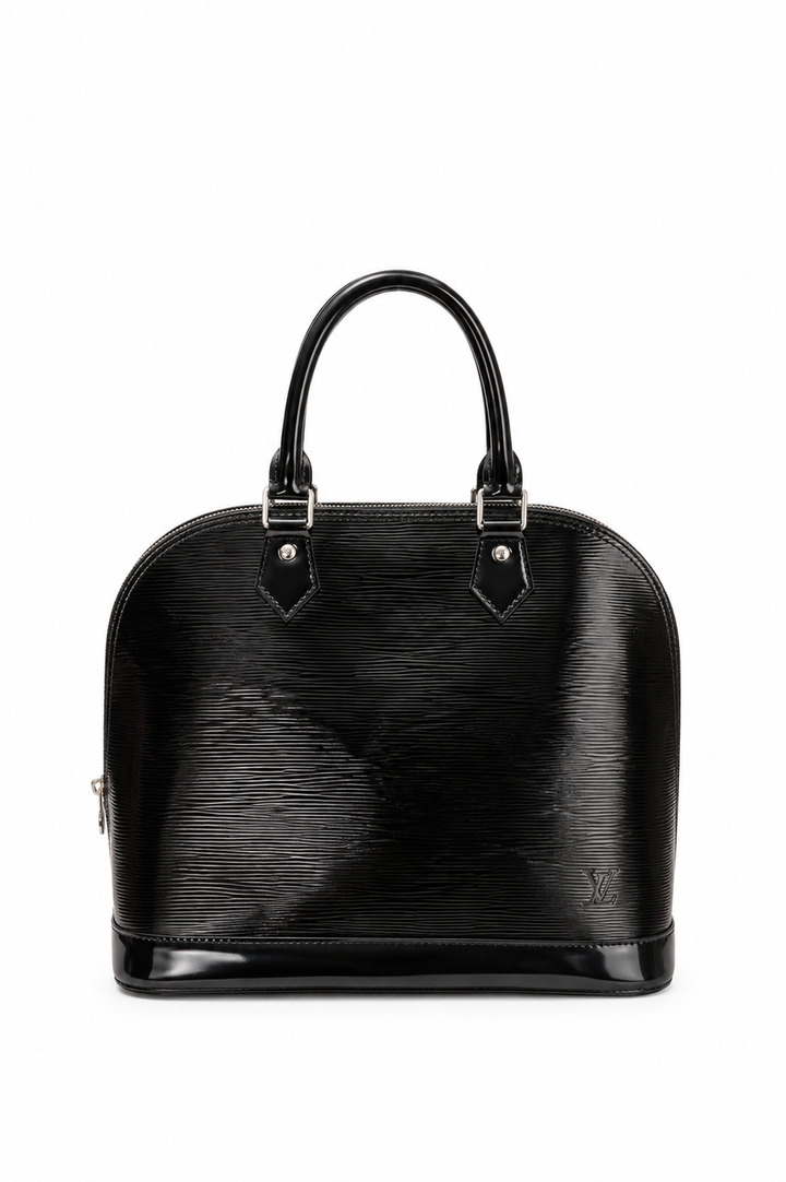 Louis Vuitton Black Electric Epi Leather Alma Bag