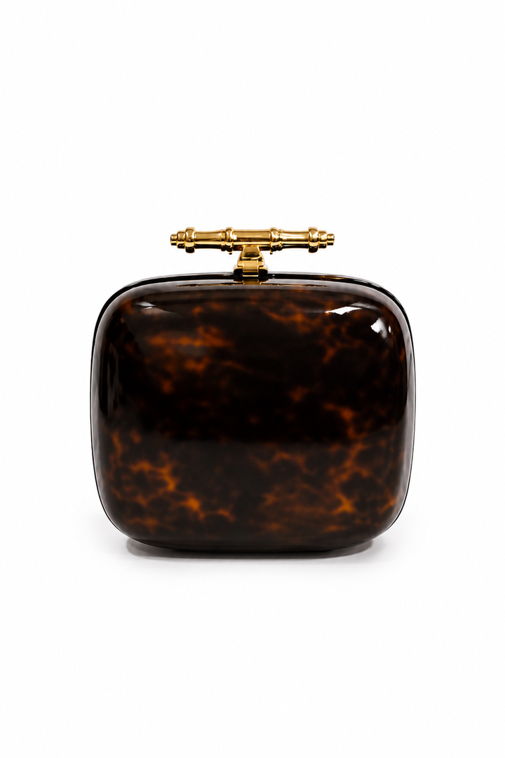 Givenchy Tortoiseshell Box Clutch
