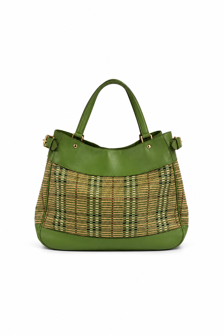 Burberry Haymarket Check Ravensdon Shoulder Bag