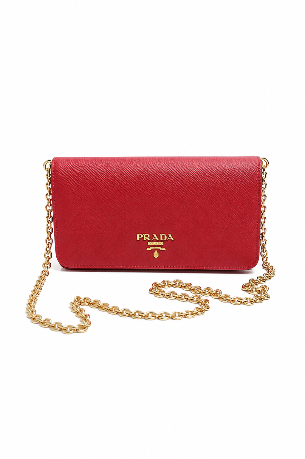 Prada Saffiano Wallet On Chain
