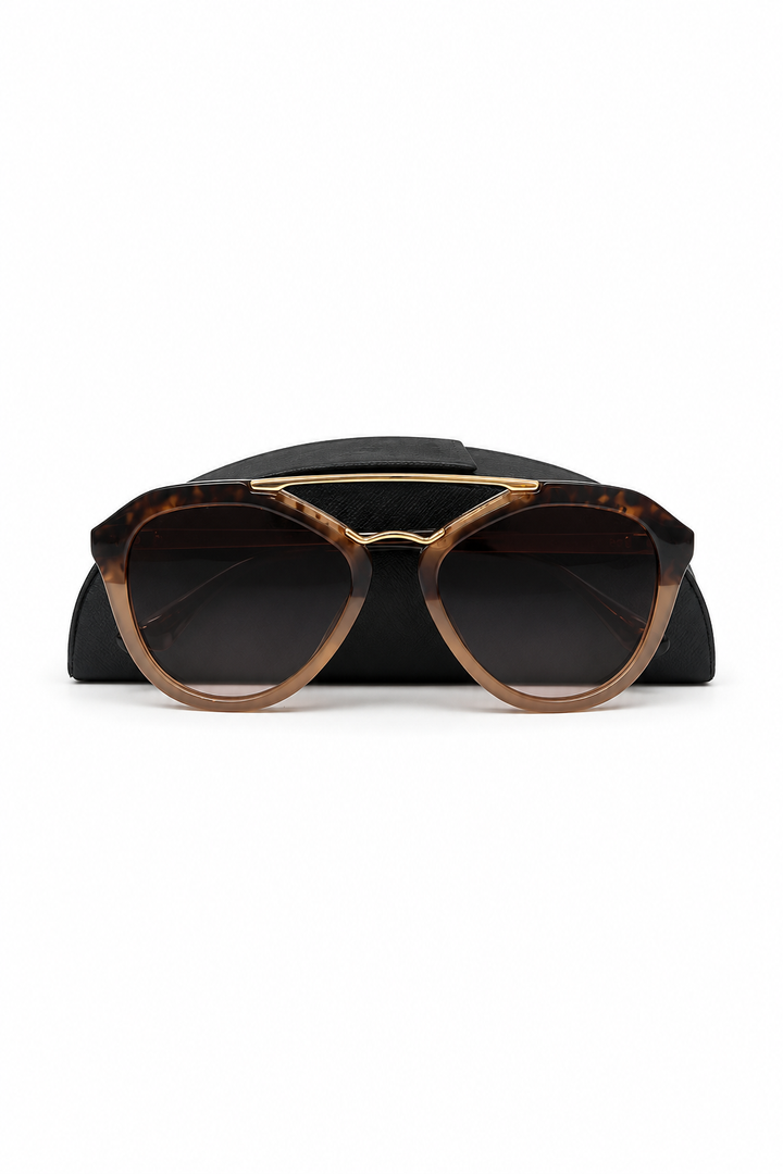 Prada Cinéma Gradient Aviator Women's Sunglasses