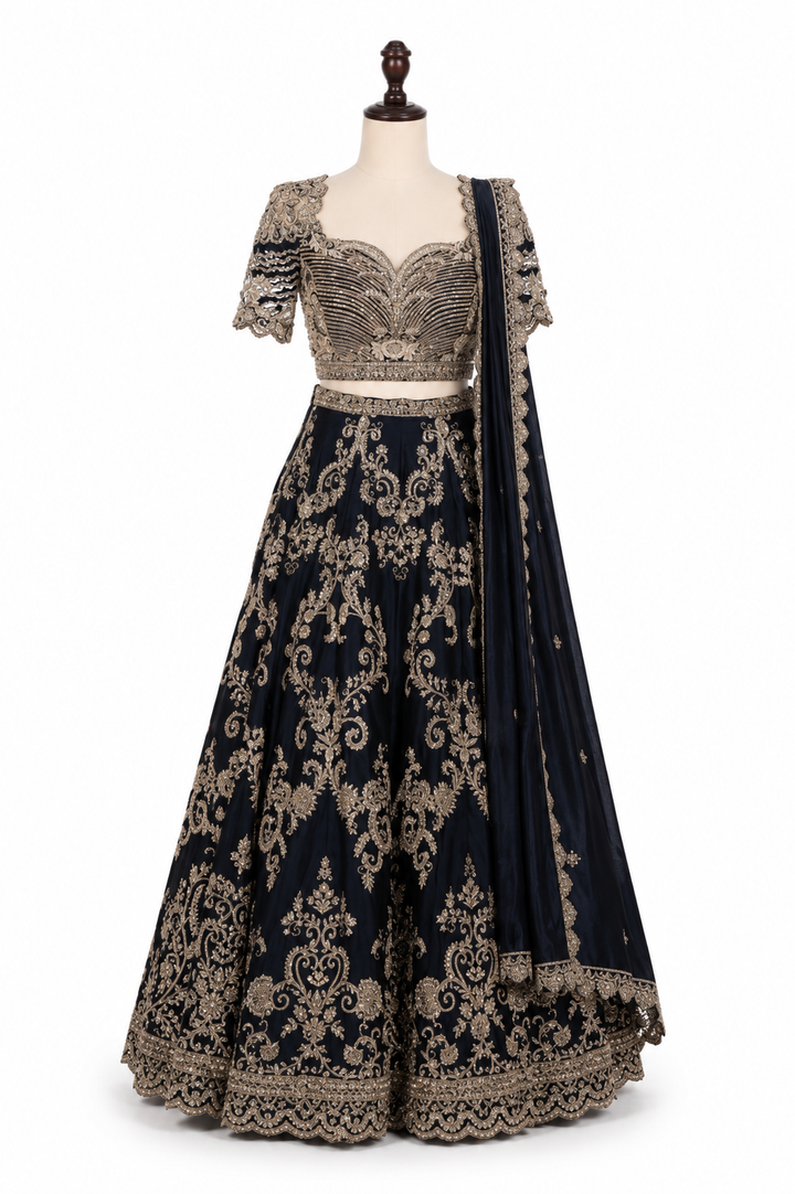 Jayanti Reddy Embroidered Lehenga Set