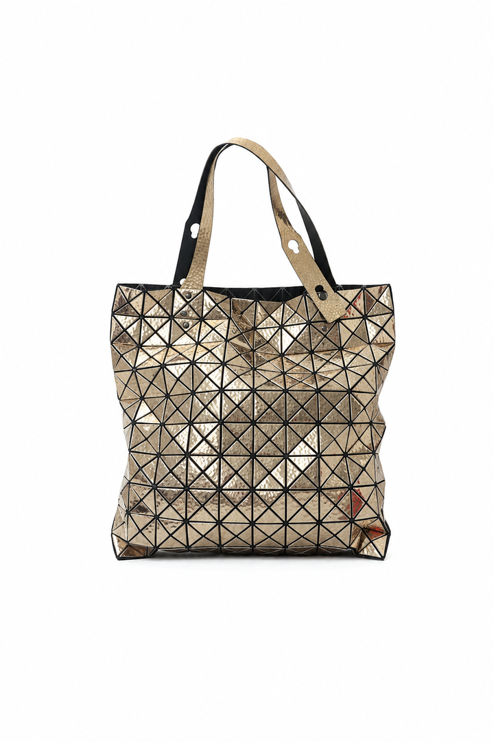 Bao Bao Issey Miyake Prism Metallic Bronze Tote Bag