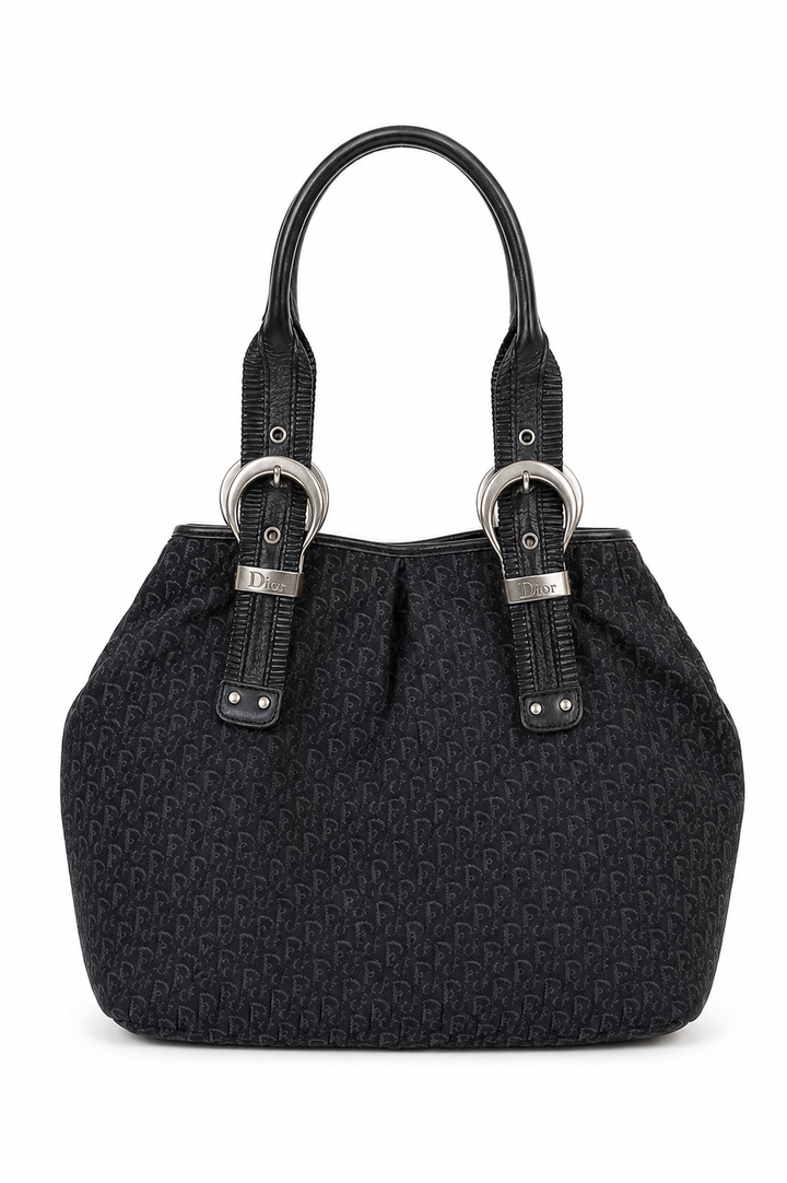 Christian Dior Diorissimo Trotter Canvas Tote