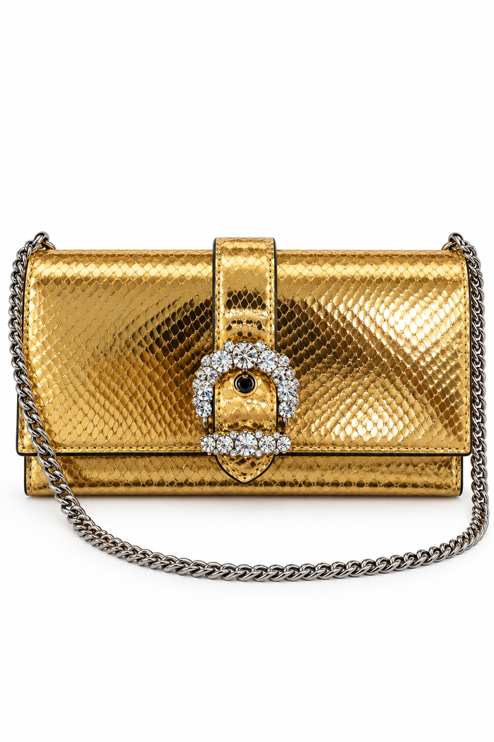 Jimmy Choo Cheri Leather Crossbody Bag