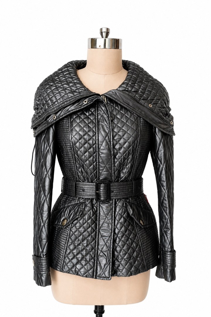 Burberry Quilted Belted Jacket