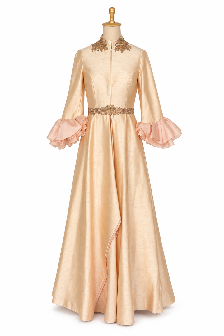 Shantanu & Nikhil Embroidered Gown