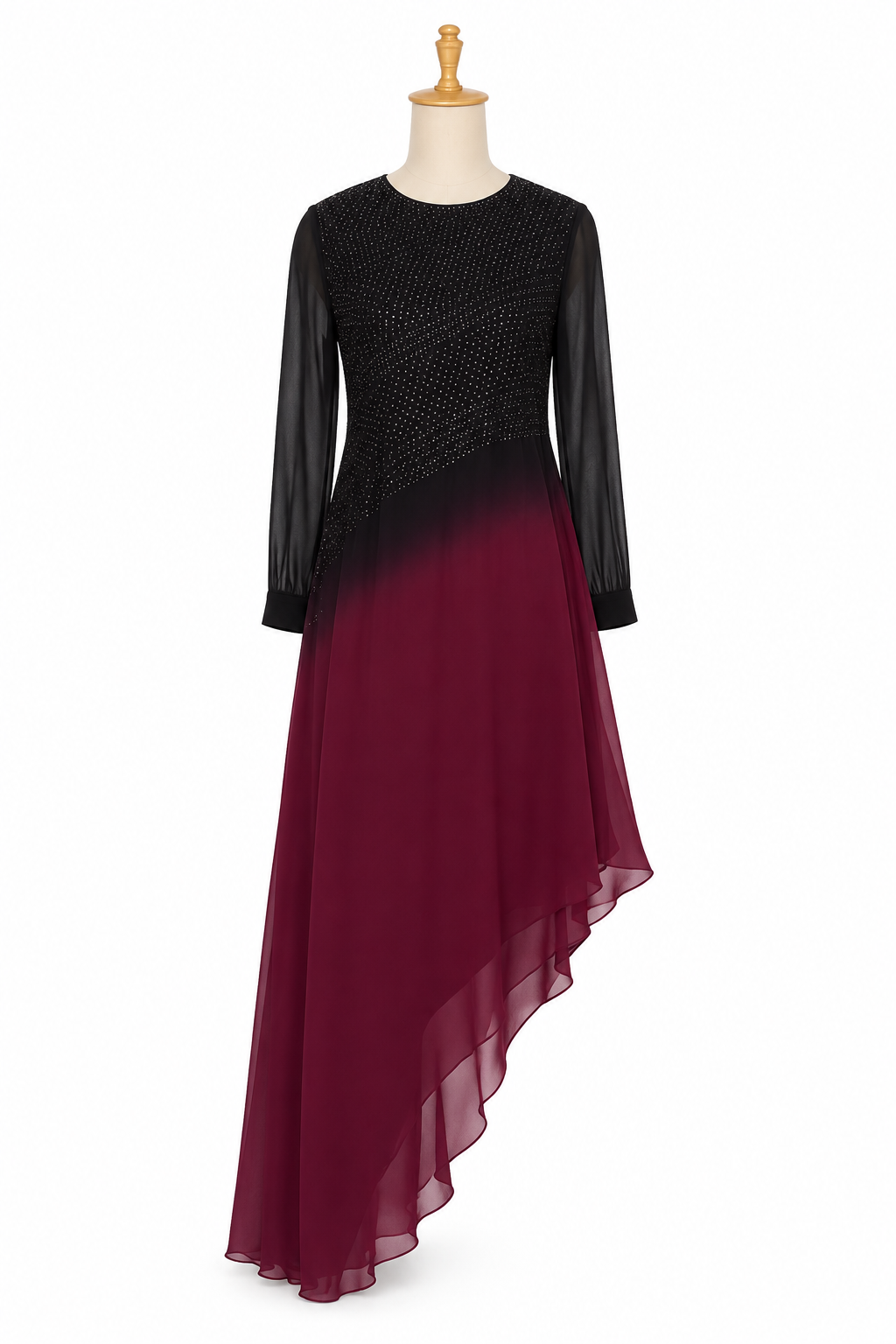 Rohit Gandhi Rahul Khanna Asymmetric Gown